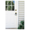 Locking Combination 5 Key Steel Box, 3.25" Wide, Black/Silver