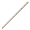 Wood Yardstick With Metal Ends, 36" Long. Clear Lacquer Finish
