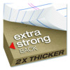 Gold Fibre Writing Pads, Narrow Rule, (50) White 8.5 x 11 Sheets, Dozen