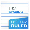 Memo Pads, Assorted Cover Colors, Narrow Rule, (60) White 3 x 5 Sheets, Dozen