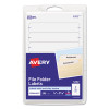 Printable 4" X 6" - Permanent File Folder Labels, 0.69 X 3.44, White, 7/Sheet, 36 Sheets/Pack, (5202)