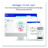 Removable Multi-Use Labels, Inkjet/Laser Printers, 1.5 X 4, White, 3/Sheet, 50 Sheets/Pack, (5452)