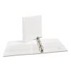 Durable View Binder With Durahinge And Ezd Rings, 3 Rings, 1.5" Capacity, 11 X 8.5, White, (9401)