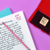 Pre-Inked Felt Stamp Pad, 4.25" x 2.75", Red
