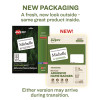 Ecofriendly Adhesive Name Badge Labels, 3.38 X 2.33, White, 80/Pack