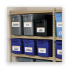 Waterproof Shipping Labels With Trueblock Technology, Laser Printers, 5.5 X 8.5, White, 2/Sheet, 50 Sheets/Pack