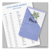 Small Binder Pockets, Standard, 7-Hole Punched, Assorted, 9.25 x 5.5, 5/Pack