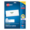 Easy Peel White Address Labels W/ Sure Feed Technology, Inkjet Printers, 1.33 X 4, White, 14/Sheet, 25 Sheets/Pack