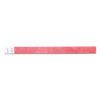 Security Wristbands, Sequentially Numbered, 10" x 0.75", Red, 100/Pack