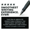 Glide Bold Ballpoint Pen, Retractable, Bold 1.6 Mm, Black Ink, Translucent Black Barrel, 4/Pack