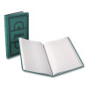 Account Record Book, Record-Style Rule, Blue Cover, 11.75 X 7.25 Sheets, 500 Sheets/Book