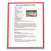 No-Hole Polypropylene Sheet Protectors, Heavy-Duty, Unpunched, Top Load 8.5 x 11 Insert, Clear Front, 25/Box