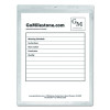 Clear Vinyl Shop Ticket Holders, Super Heavy-Duty, Top Load 9 x 12 Insert, Clear Front, 50/Box