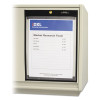 Magnetic Stitched Shop Ticket Holders, Super Heavy-Duty, Top Load 9 x 12 Insert, Clear Front, Black Border, 25/Carton