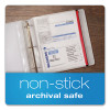 Expanding Zipper Binder Pocket, 8.5 x 11, Assorted Colors, 5/Pack