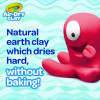 Air-Dry Clay,White, 2.5 Lbs