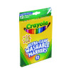 Ultra-Clean Washable Markers, Fine Bullet Tip, Assorted Colors, Dozen