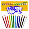 Long-Length Colored Pencil Set, 3.3 Mm, 2B, Assorted Lead And Barrel Colors, Dozen