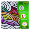 Long-Length Colored Pencil Set, 3.3 Mm, 2B, Assorted Lead And Barrel Colors, Dozen