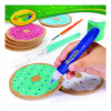 Washable Glitter Glue, 0.35 Oz, Assorted Colors, 9/Pack