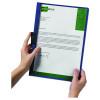 Duraclip Report Cover, Clip Fastener, 8.5 x 11, Holds 60 Sheets, Clear/Black, 25/Box