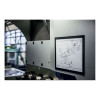 Duraframe Magnetic Sign Holder, 8.5 X 11, Black Frame, 2/Pack