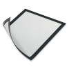 Duraframe Magnetic Sign Holder, 8.5 X 11, Black Frame, 2/Pack