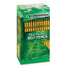 Pencil Value Pack, Hb (#2), Black Lead, Yellow Barrel, 96/Pack