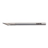 No. 1 Z-Series Precision Utility Knife With Replaceable Steel Blade, Safety Cap, Silver