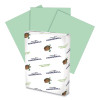Colors Print Paper, 20 Lb Bond Weight, 11 x 17, Green, 500/Ream