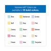 Colors Print Paper, 20 Lb Bond Weight, 8.5 x 11, Cream, 500/Ream