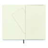 Classic Softcover Notebook, 1-Subject, Narrow Rule, Black Cover, (192) 8.25 x 5 Sheets