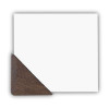 100% Recycled Doodle Desk Pad, Refillable, (50) White Sheets, 22" x 17", White
