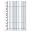 Recycled Teacher's Planner, Weekly, 7 Classes, Blue Cover, 11 x 8.5 Sheets, 45-Week Span