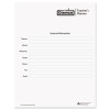 Recycled Teacher's Planner, Weekly, 7 Classes, Blue Cover, 11 x 8.5 Sheets, 45-Week Span