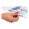 Stackable Storage Drawer, 10.85 Gal, 15.75" X 19.62" X 11.5", Gray/Translucent Frost
