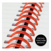 Flexible Cover Twinwire Notebooks, Scribzee Compatible, 1-Subject, Wide/Legal Rule, Black/Red Cover, (70) 11.75 x 8.25 Sheets