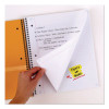Wirebound Notebook, 1-Subject, Medium/College Rule, Randomly Assorted Cover Color, (100) 11 x 8.5 Sheets