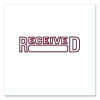 Refill Ink For Pre-Inked Stamps, 0.33 Oz, Red