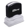 Pre-Inked Message Stamp, Past Due, 1.63" X 0.38", Red Ink