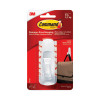 Large Utility Hooks, Plastic, White, Supports 5 Lb