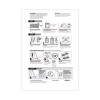Damage-Free Hanging Picture Hanging Strip Pairs, (8) Large (0.63" x 3.63"), (4) Medium (0.5" x 2.75"), White, 12/Pack