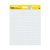 Vertical-Orientation Self-Stick Easel Pads, Quadrille Rule (1 Sq/In), (30) White 25 x 30 Sheets, 2/Carton