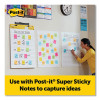 Vertical-Orientation Self-Stick Easel Pads, Wide/Legal Rule, (30) White 25 x 30 Sheets, 6/Pack