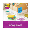 Pads In Playful Primary Collection Colors, Note Ruled, 4" x 4", 90 Sheets/Pad, 6 Pads/Pack