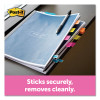 Page Flags In Portable Dispenser, Assorted Brights, 60 Flags/Pack
