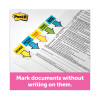 Arrow Message 1" Page Flags, "Sign Here", Yellow, 50 Flags/Dispenser, 2 Dispensers/Pack