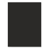 Sunworks Construction Paper, 50 Lb Text Weight, 9 x 12, Black, 50/Pack