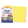 Sunworks Construction Paper, 50 Lb Text Weight, 12 x 18, Yellow, 50/Pack