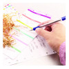 R.s.v.p. Ballpoint Pen, Stick, Medium 1 Mm, Blue Ink, Clear/Blue Barrel, Dozen